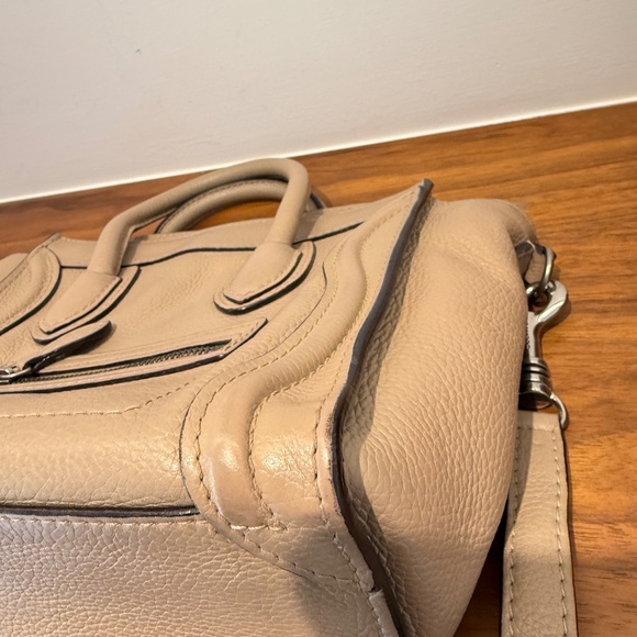 Celine Nano Phantom luggage tote in Beige - Picture 5 of 11